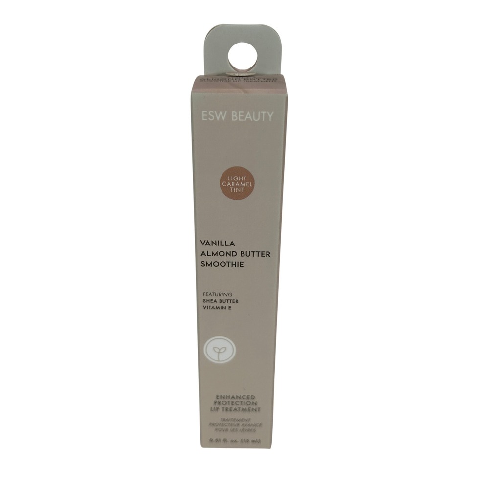 ESW Beauty Vanilla Almond Butter Smoothie Lip Treatment Light Caramel Tint 15mL